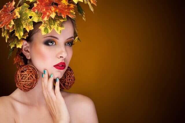 maquillaje de otoño